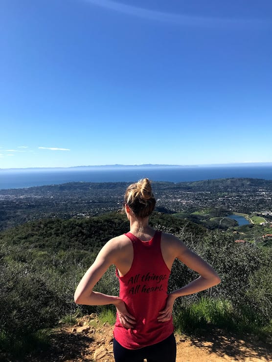 view from the top of Inspiration Point Santa Barbara