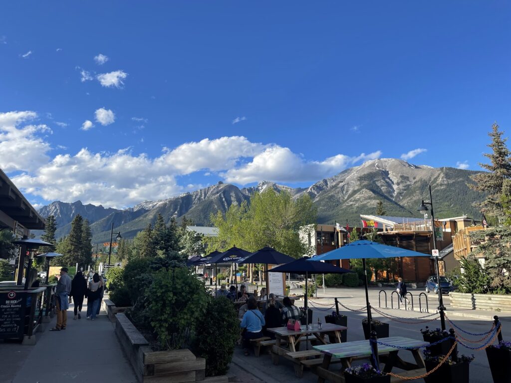 Downtown canmore