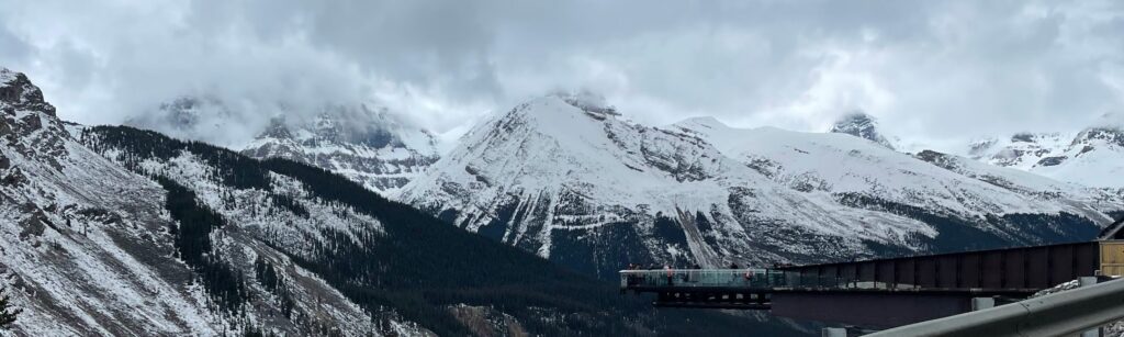 glacier skywalk, banff canada