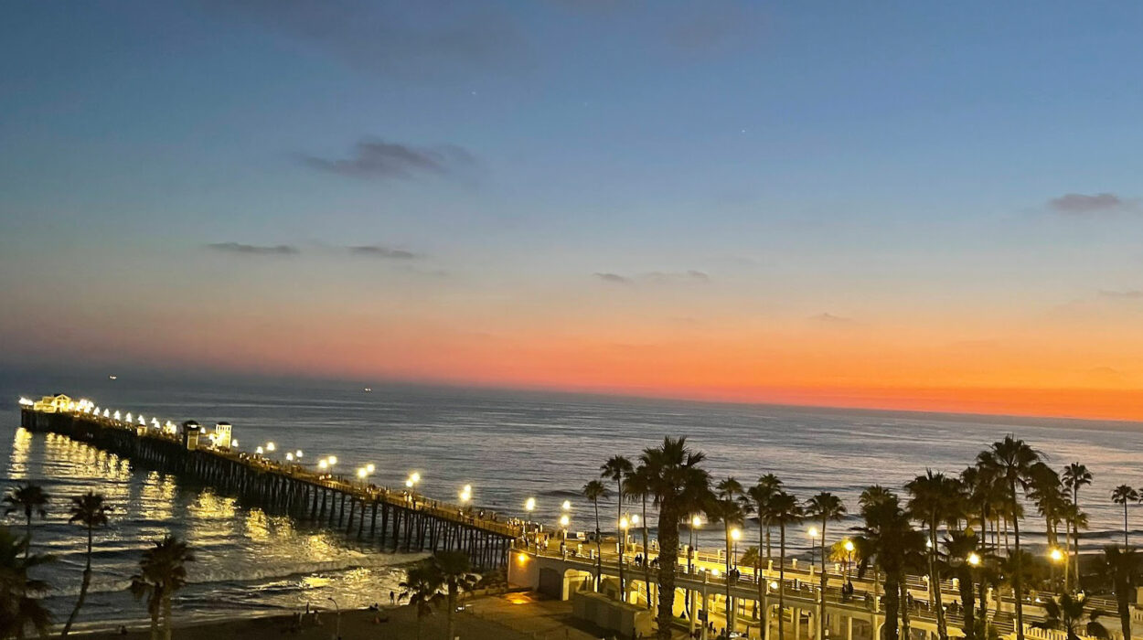 the sun sets over the Oceanside pier: how to spend a weekend in oceanside