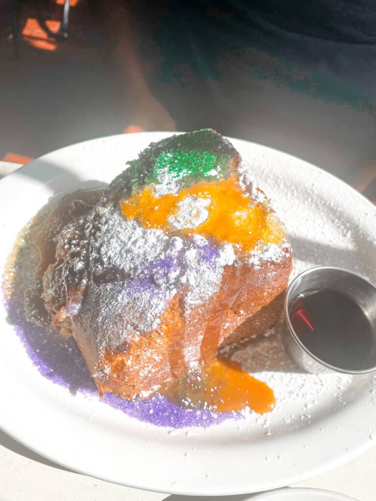 stuffed french toast is definitely on the list of must-try foods in new orleans